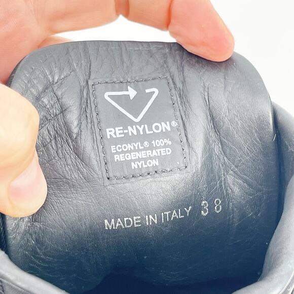 Brand New Prada Women's Black Lace-Up Ankle Boots - Picture 12 of 13